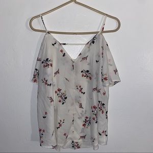 Sienna sky cold shoulder top